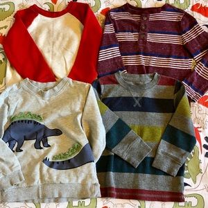 4 Long sleeved shirt bundle
